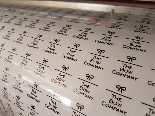 Vinyl Mini Stickers - Clear