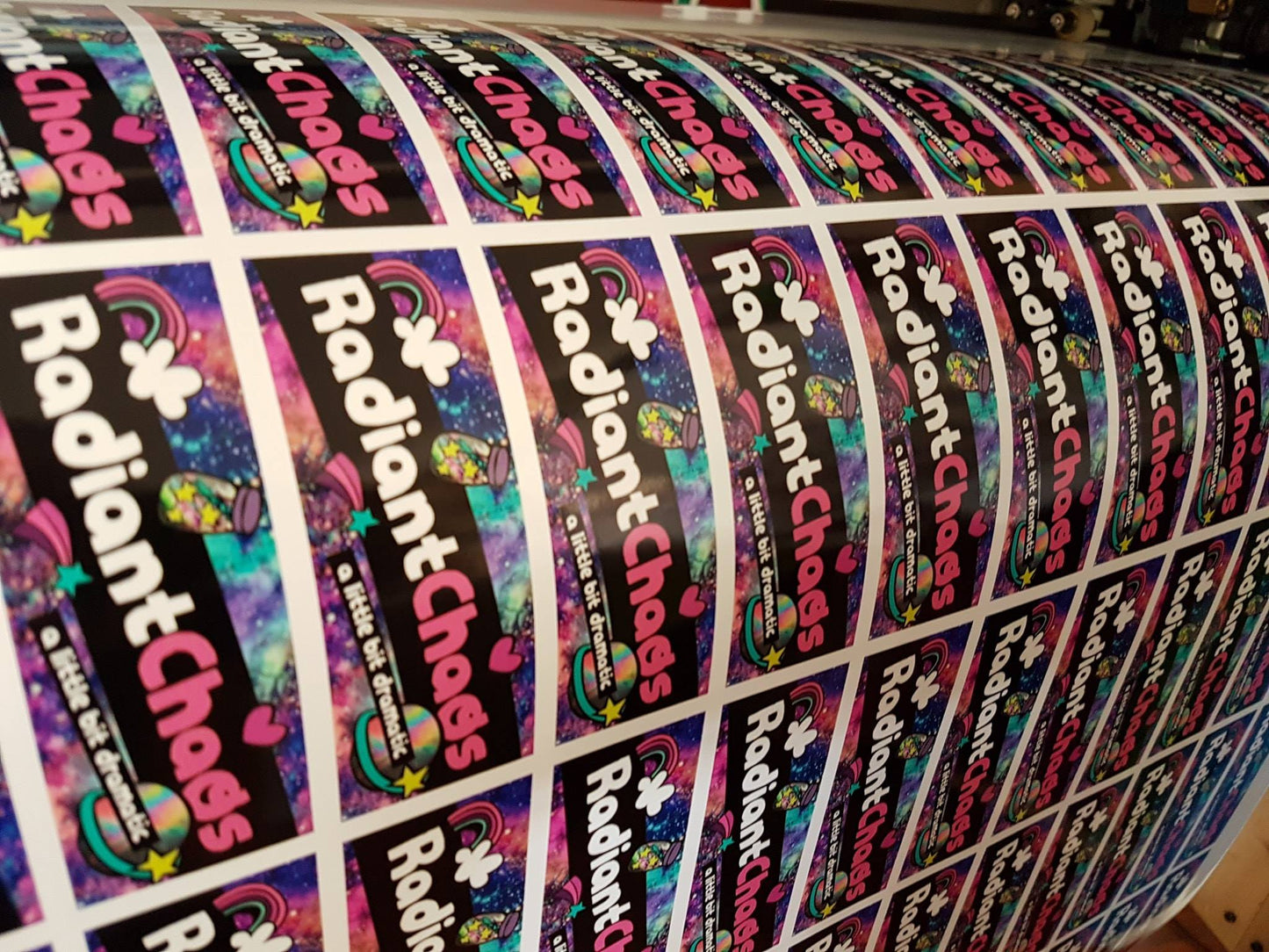 Vinyl Stickers Sample Quantity
