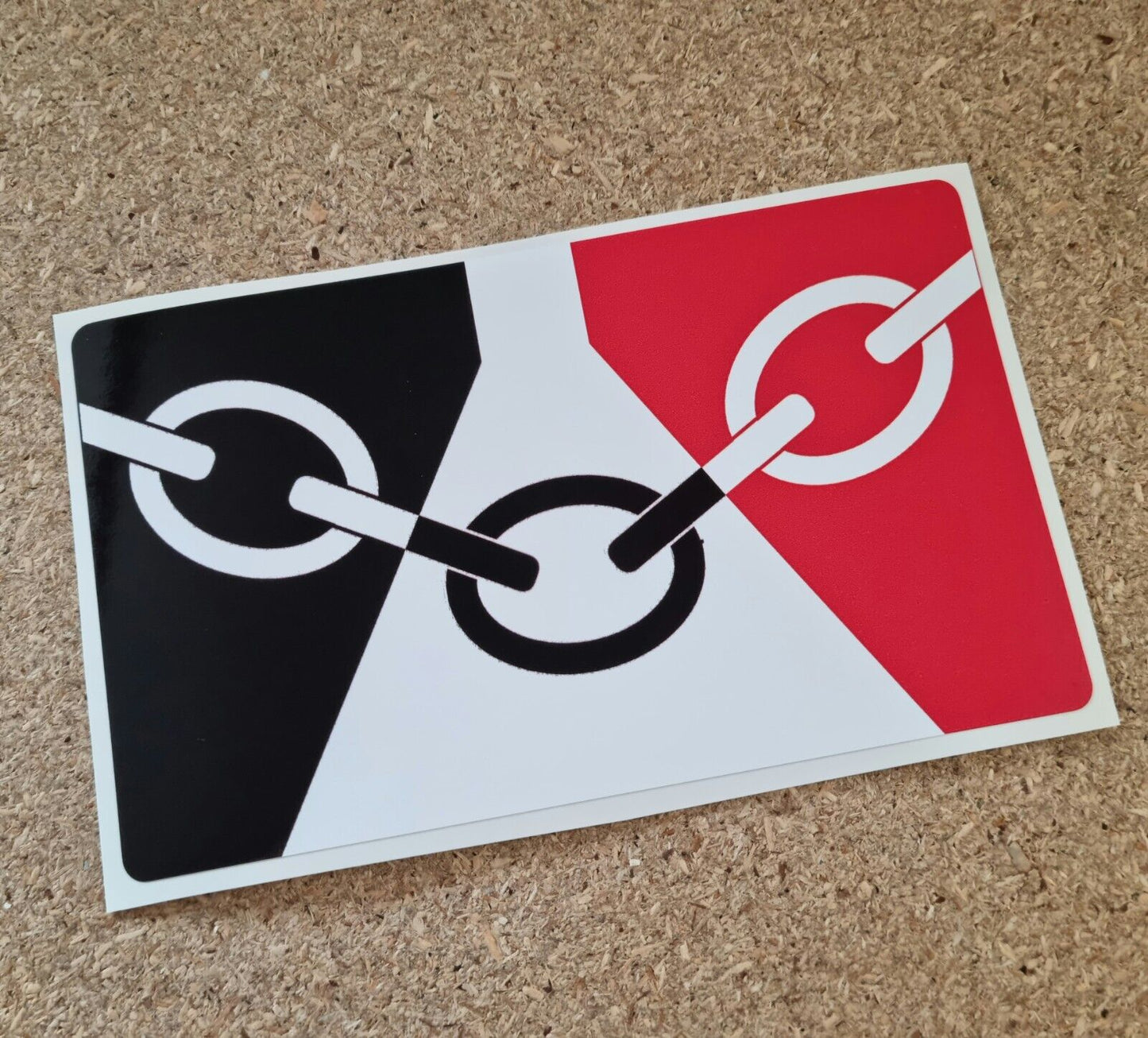 Black Country Flag Sticker Vinyl Waterproof Car Sticker Decal