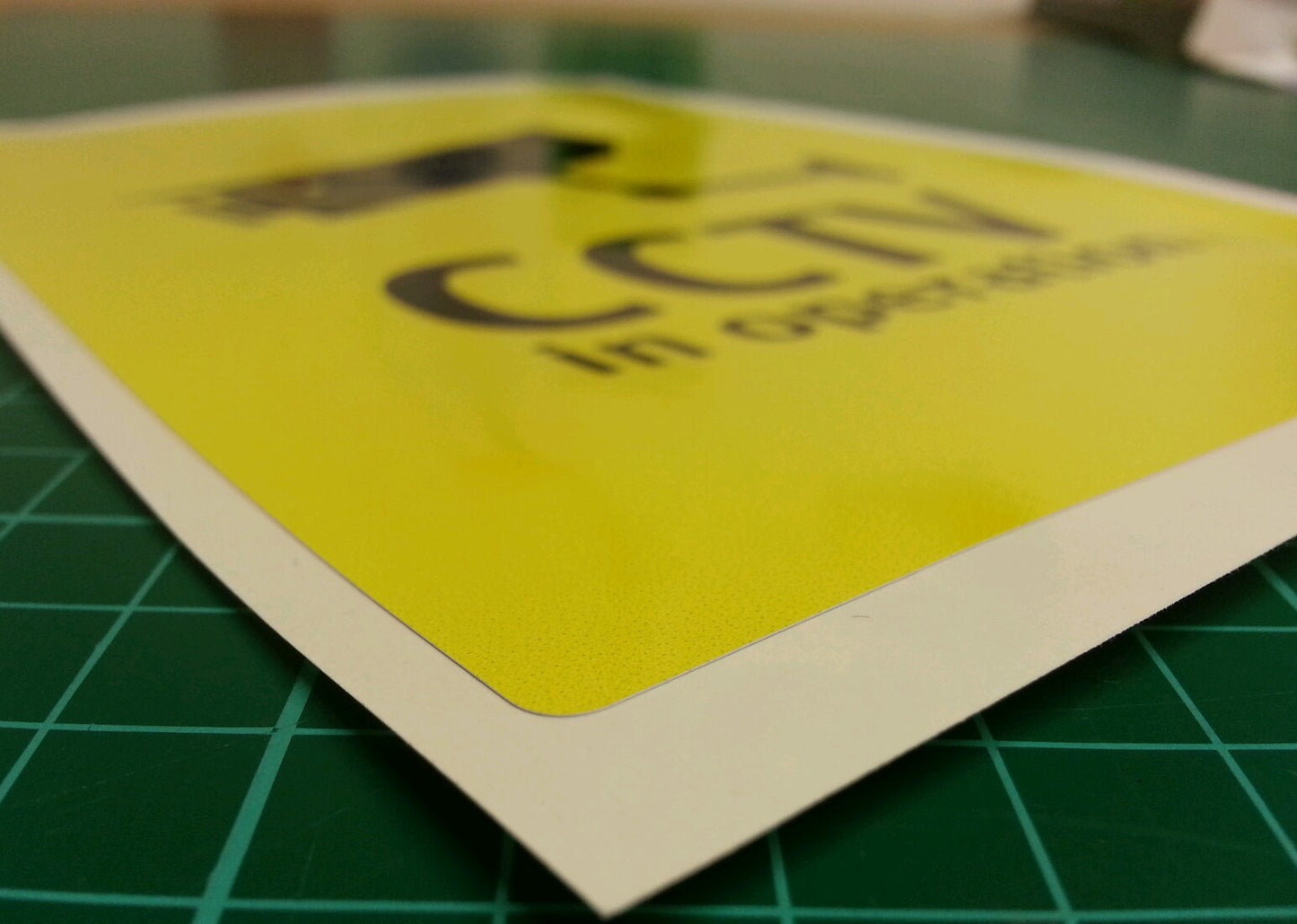 CCTV In Operation WARNING SAFETY STICKER DECAL SIGN A5 (145mm x 195mm)