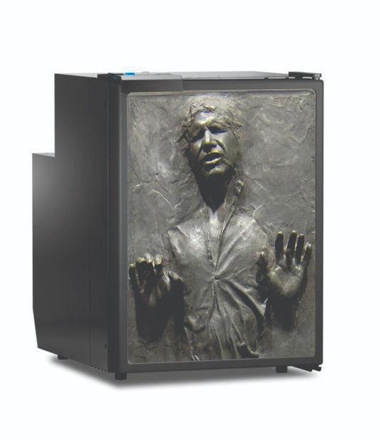 Waeco CRE50 Vinyl Fridge Sticker Wrap Print - Solo - Carbonite