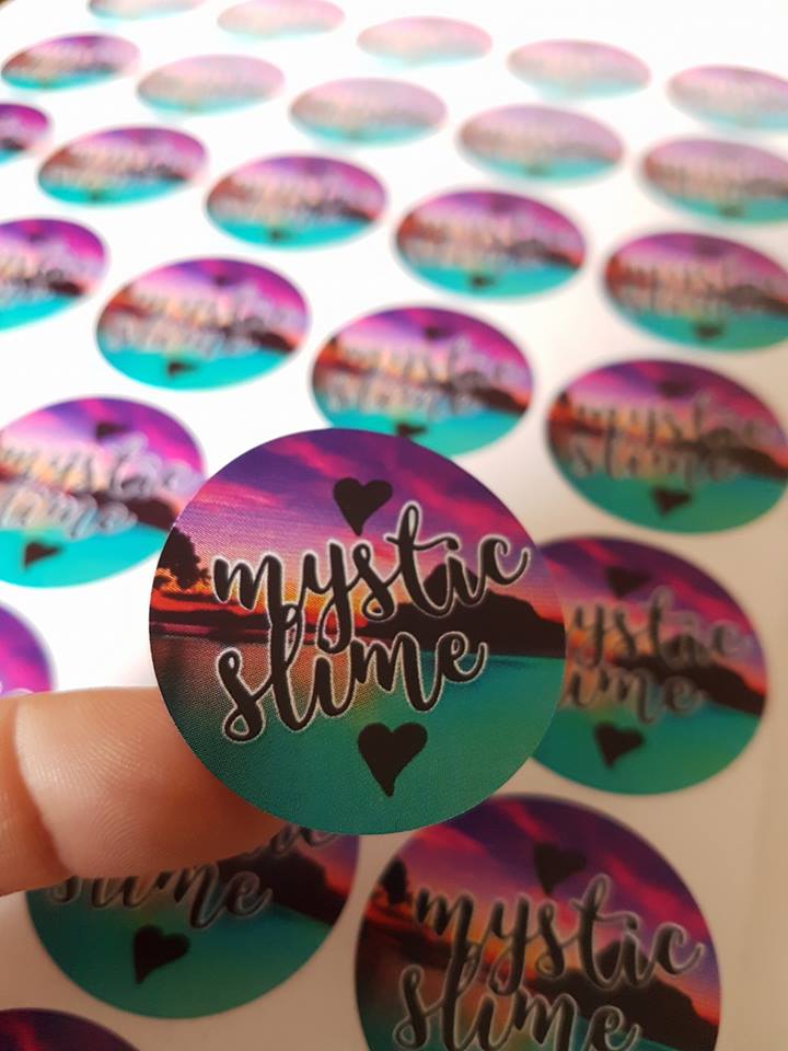 Round Paper Stickers 37mm