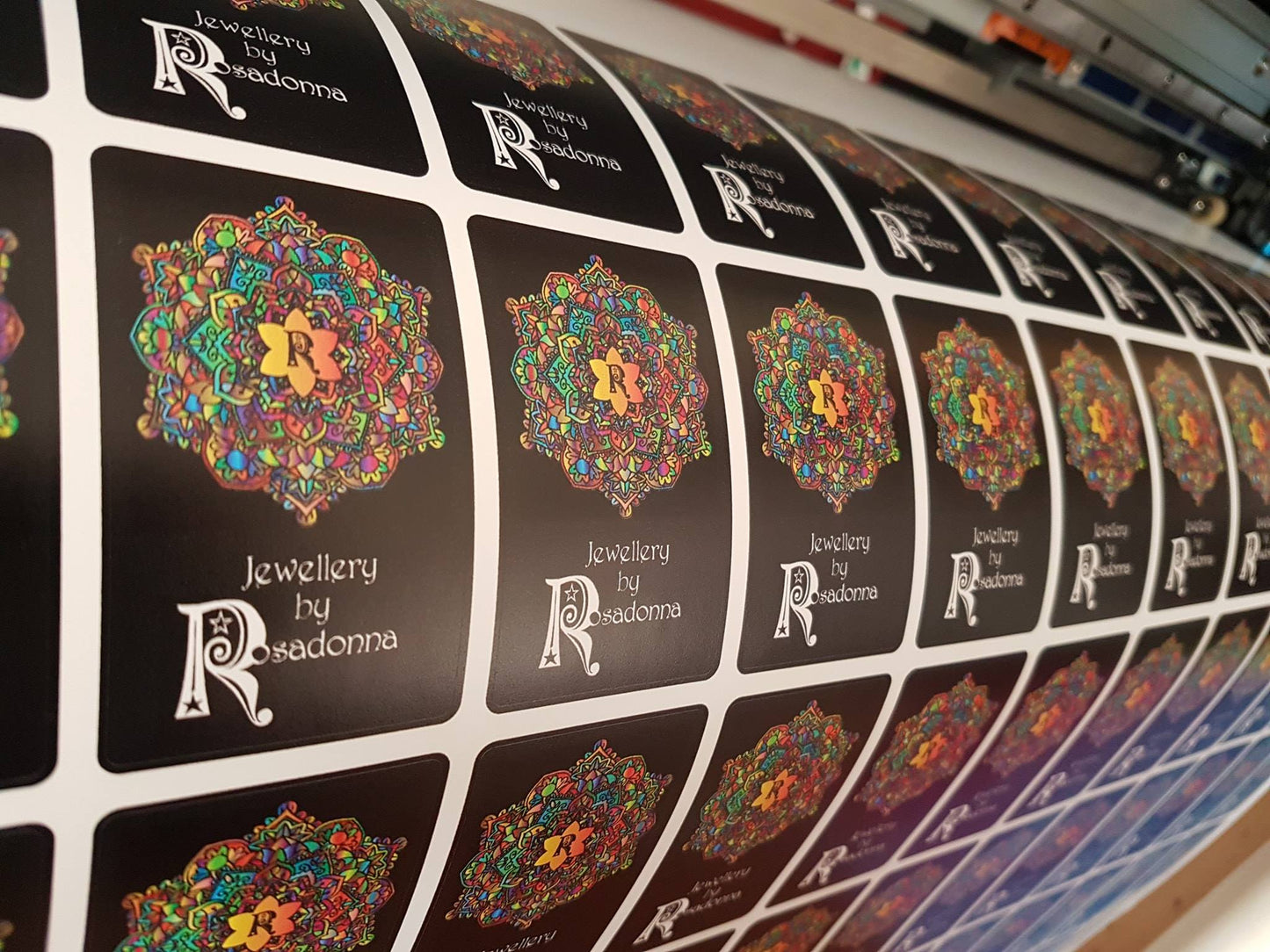 Vinyl Stickers Sample Quantity