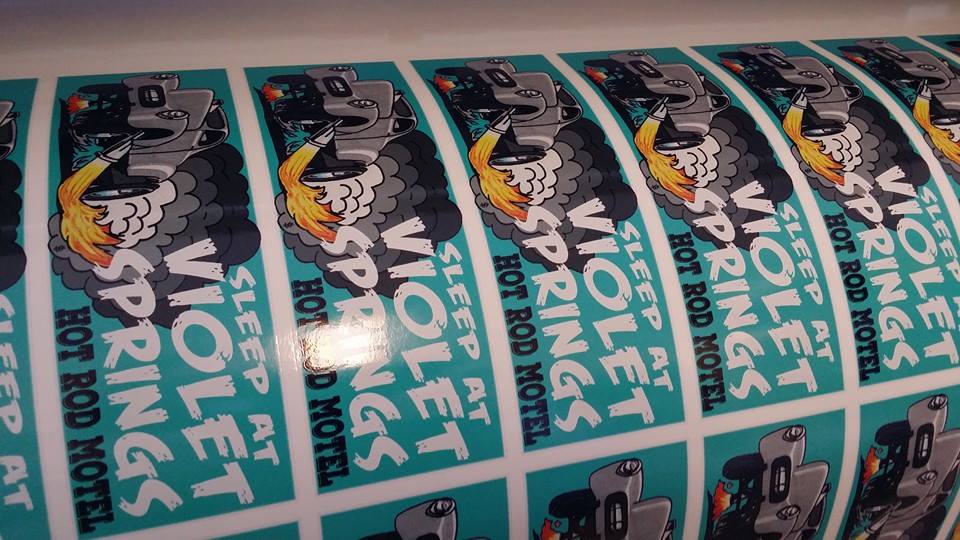 Vinyl Stickers Sample Quantity
