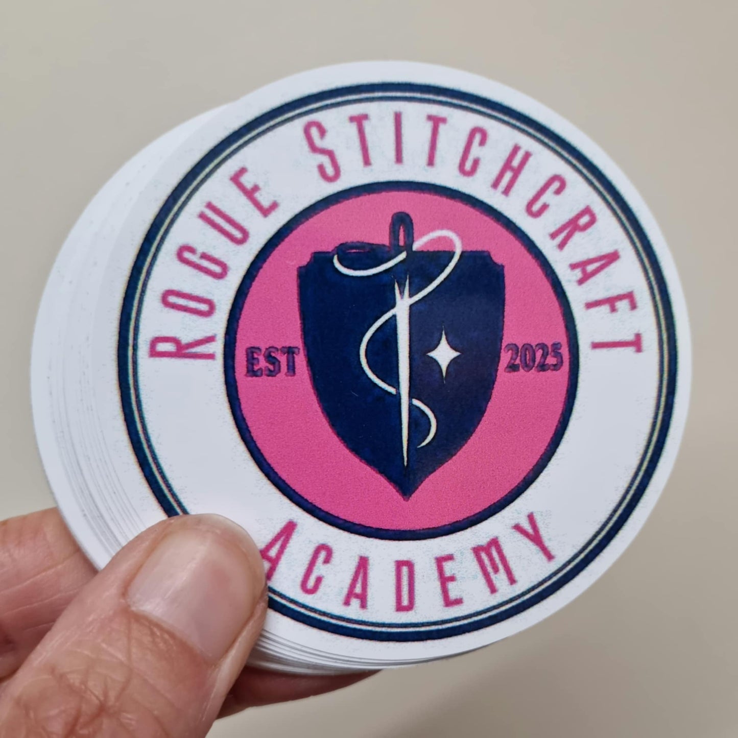70mm Round Die Cut Stickers Sample Pack