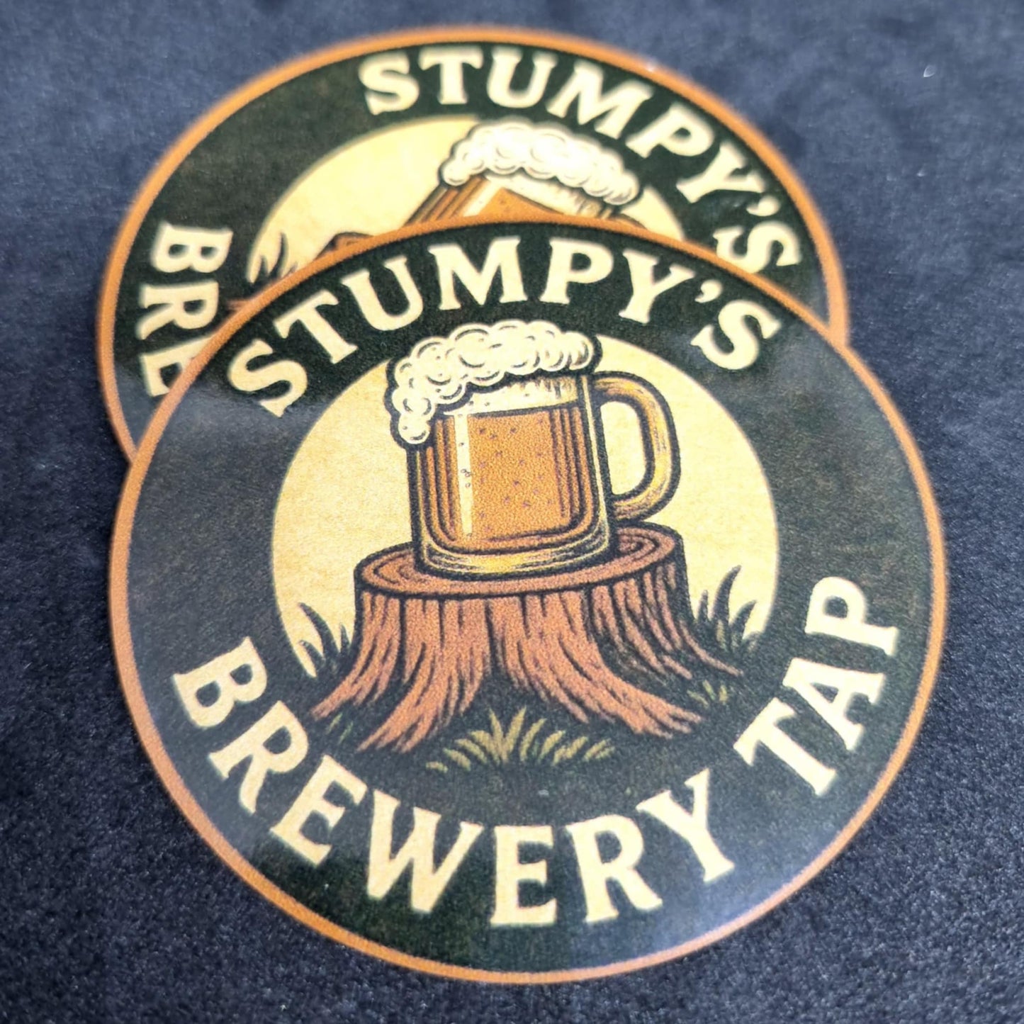 70mm Round Die Cut Stickers Sample Pack