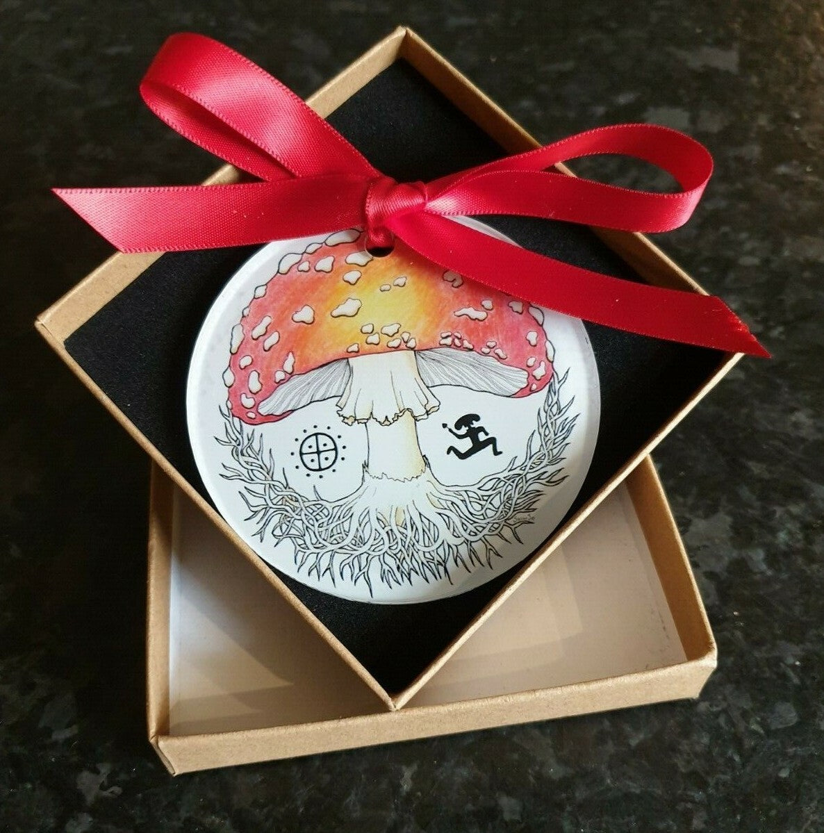 Christmas Keepsake Bauble Printed With Your Custom Image