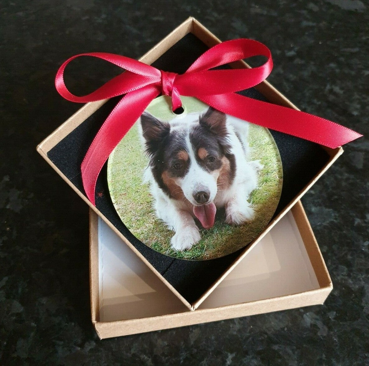 Christmas Keepsake Bauble Printed With Your Custom Image